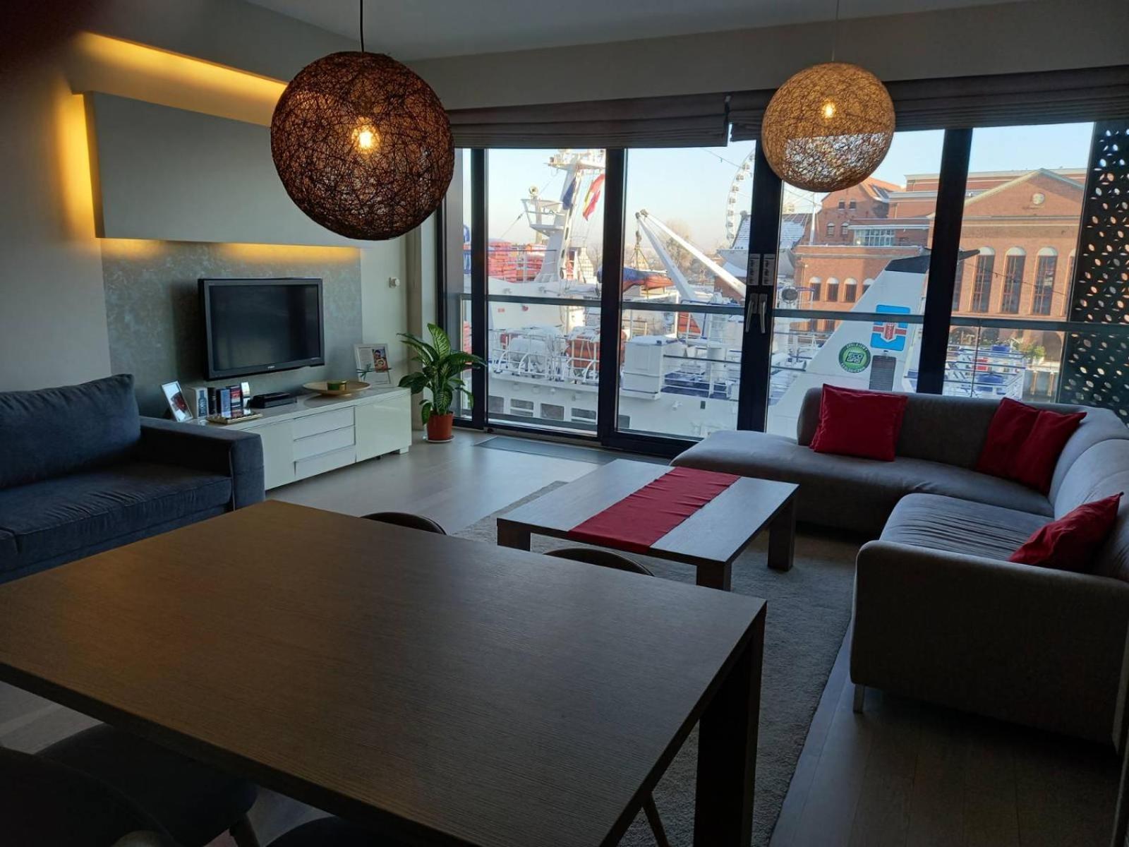 Apartment With An Amazing View Gdansk Exterior foto